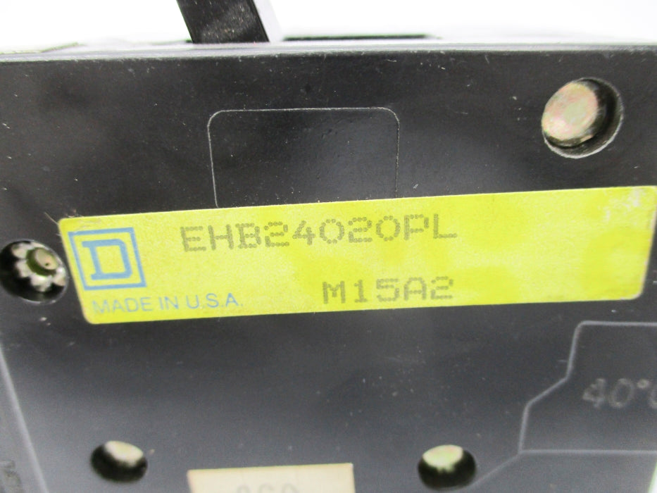 SQUARE D EHB24020PL 20A 24VDC NSNP