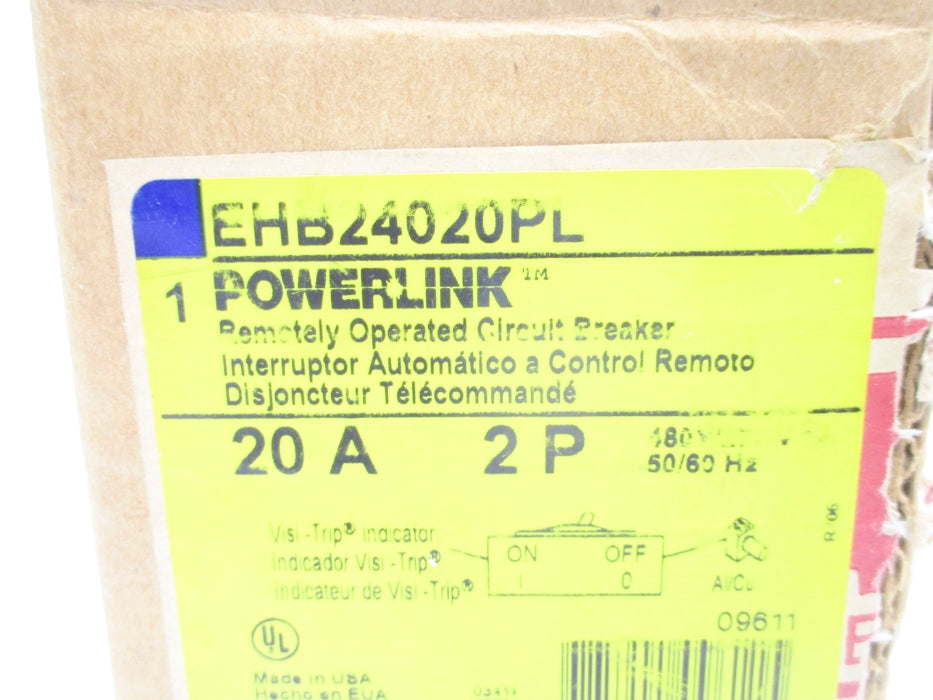 SQUARE D EHB24020PL 20A 480V NSMP