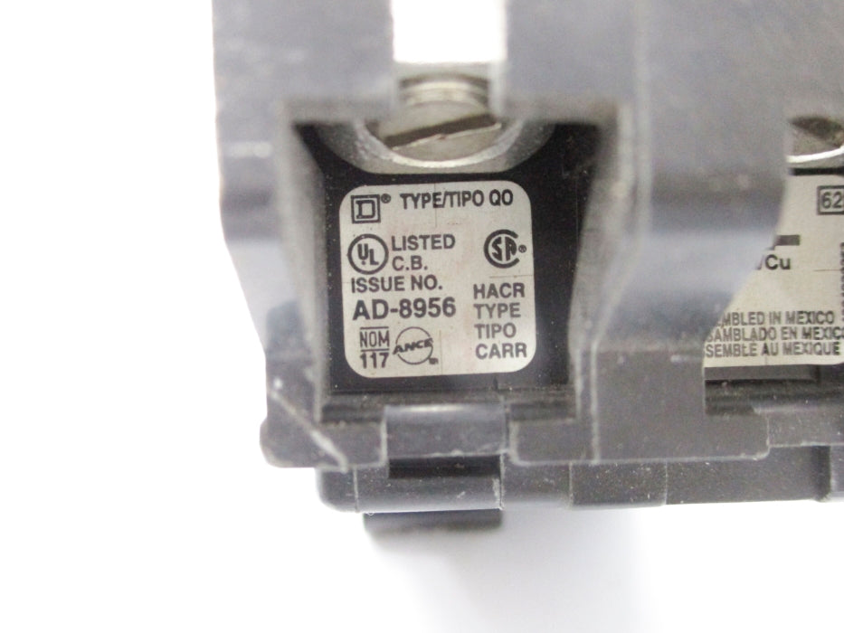 SQUARE D QO240 120/240V 40A UNMP