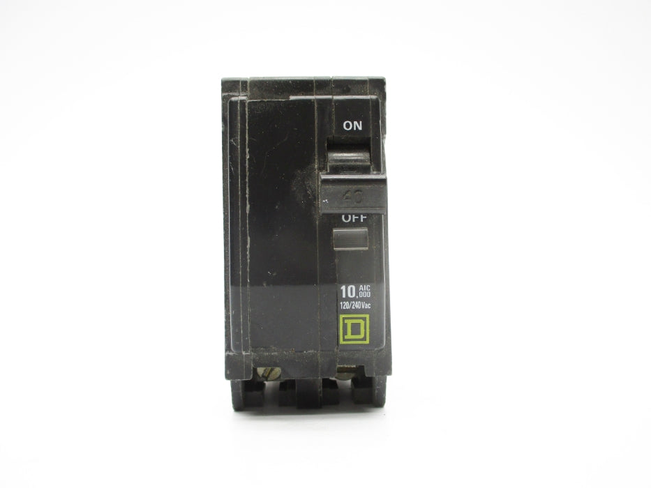 SQUARE D QOB240 120/240VAC 40A UNMP