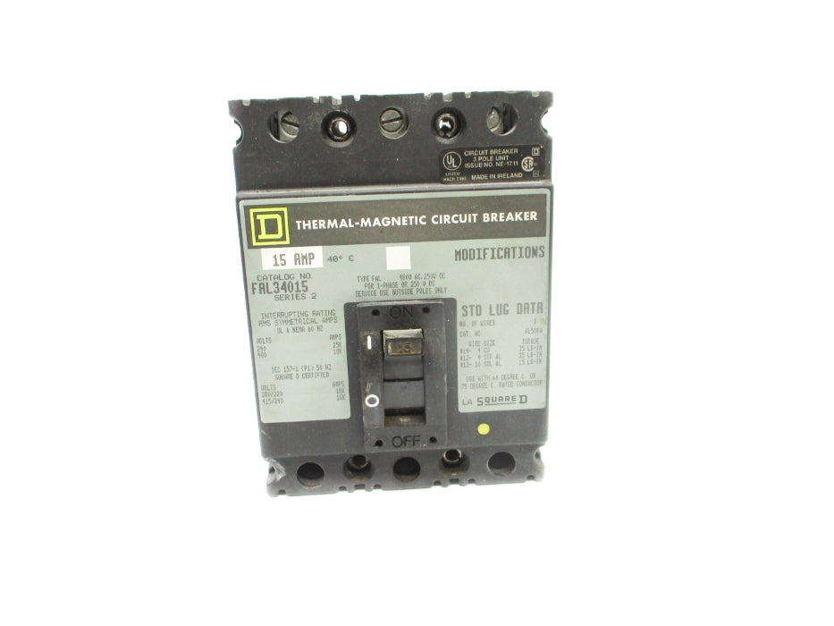 SQUARE D FAL34015 15A (GREY) UNMP