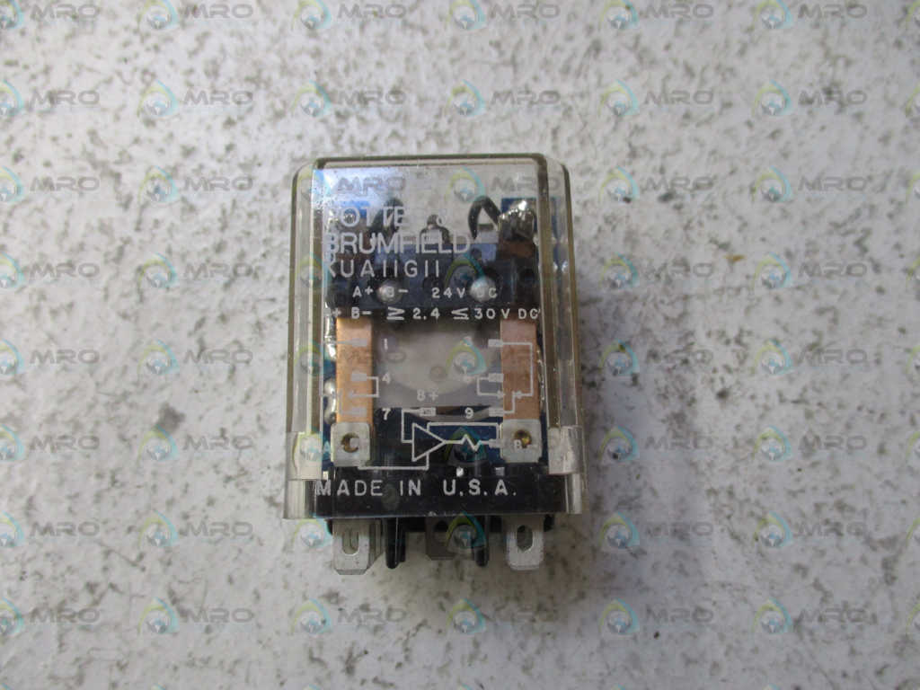 POTTER & BRUMFIELD KUA11G11 RELAY 24VDC *NEW NO BOX*