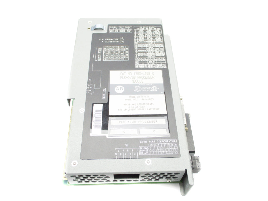 ALLEN BRADLEY 1785-L20B SER. C F/W C NSNP