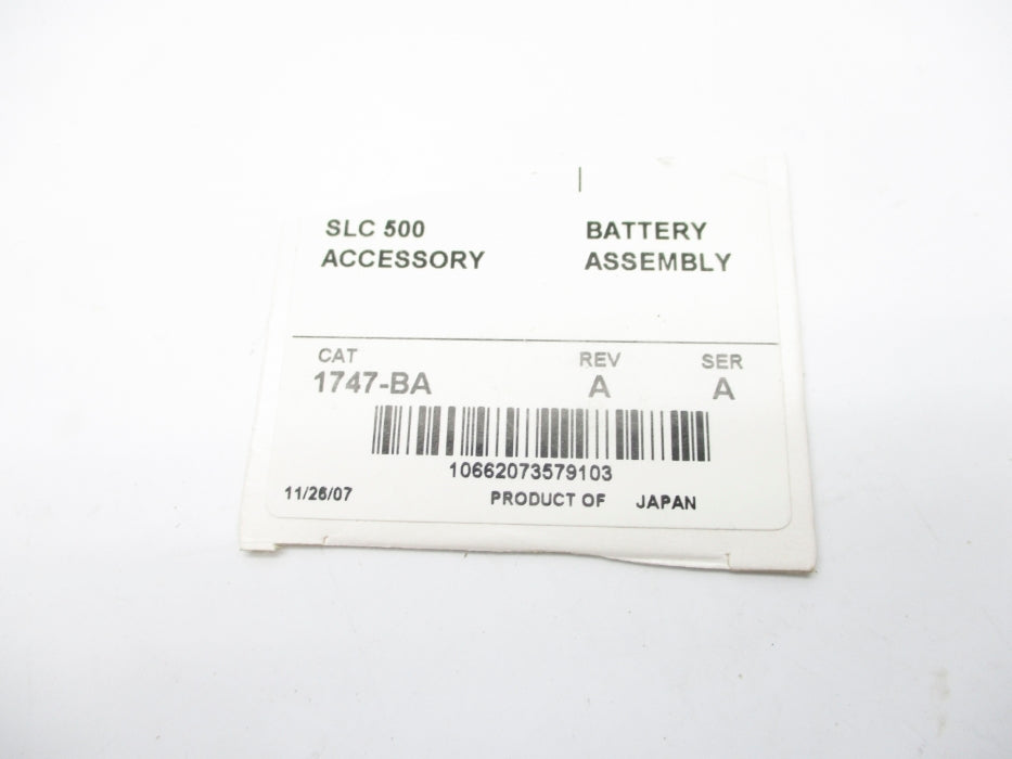 ALLEN BRADLEY 1747-BA SER. A NSNP