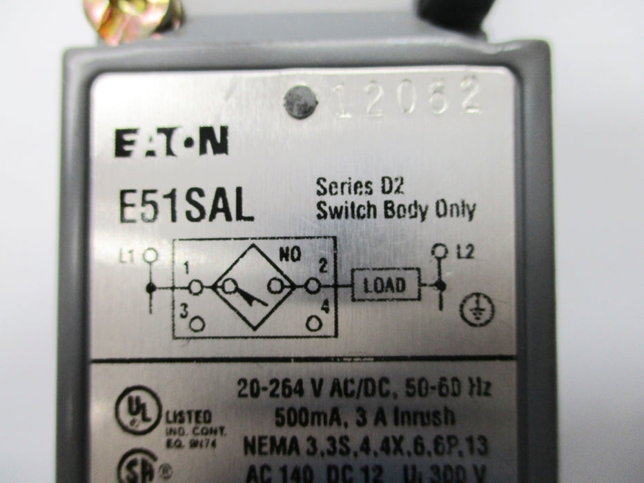 EATON E51SAL SER. D2 E51DT1 SER. C1 NSNP