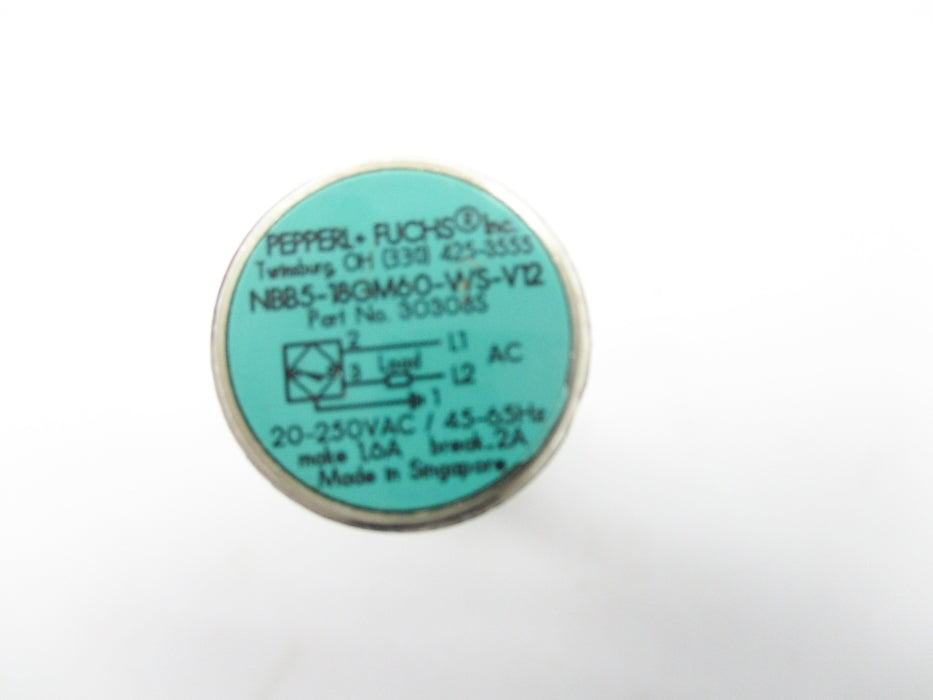 PEPPERL+FUCHS NBB5-18GM60-WS-V12 30308S 20-250VAC 1.6A NSNP