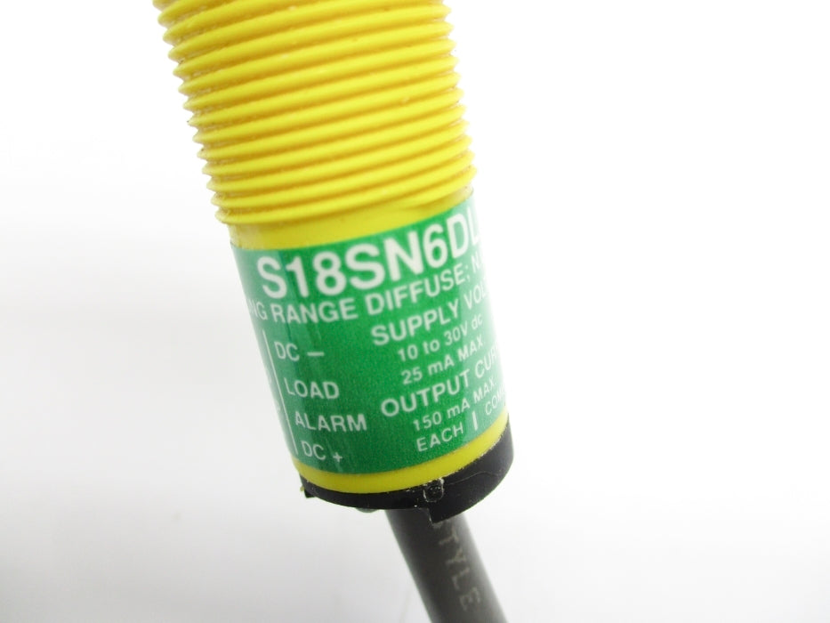 BANNER ENGINEERING S18SN6DL NSNP