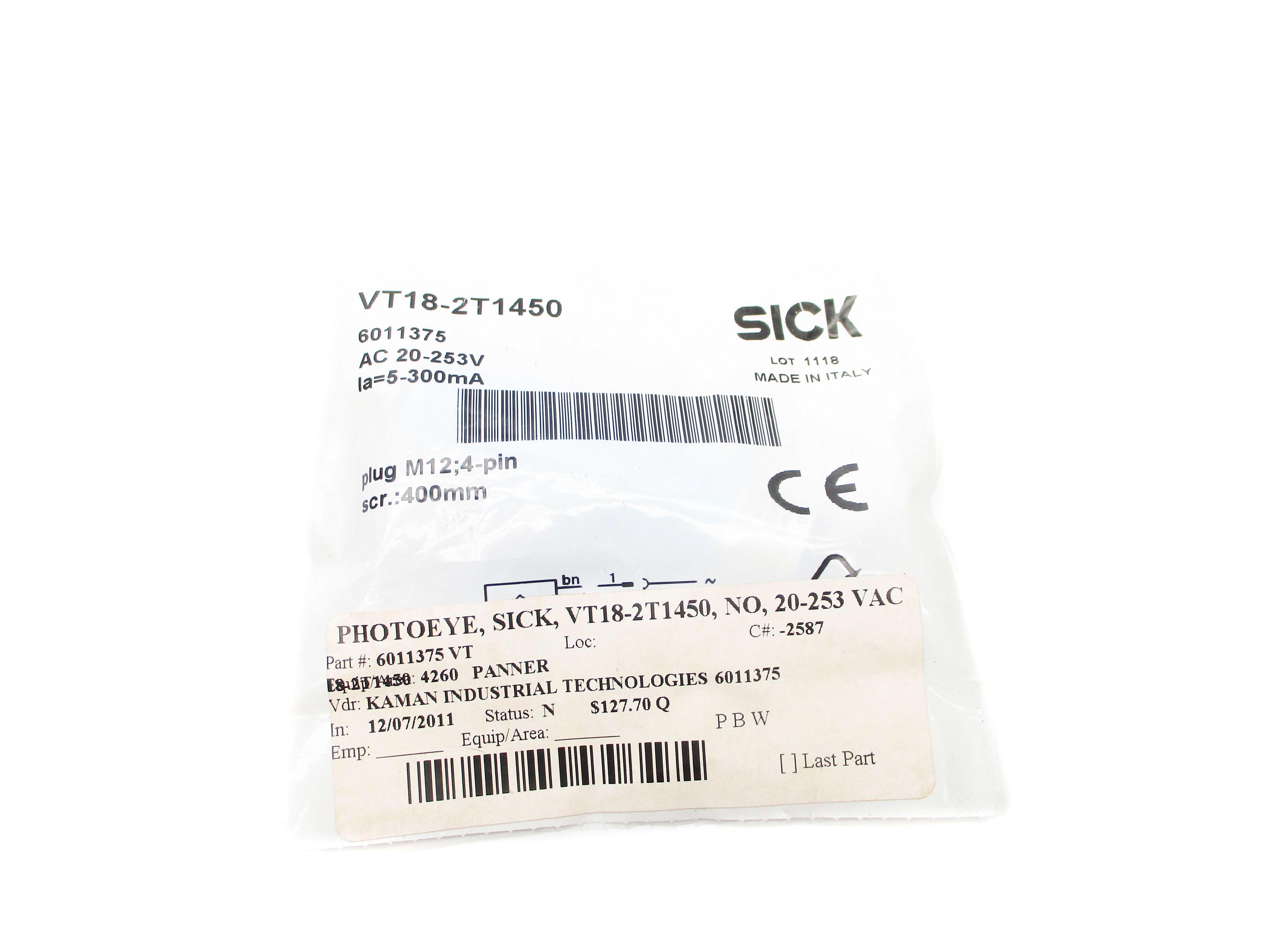 SICK VT18-2T1450 6011375 NSMP