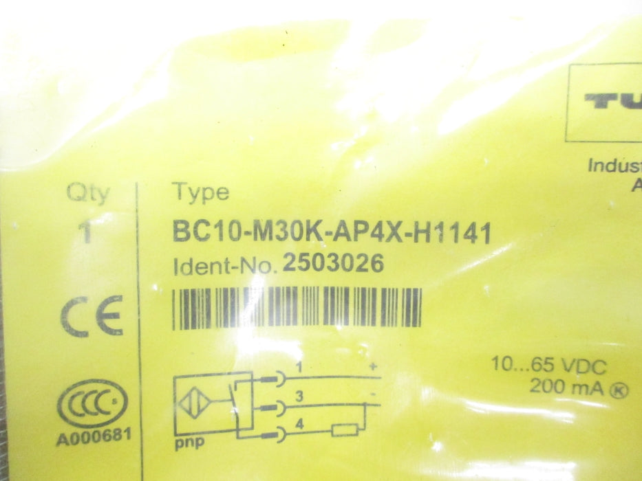 TURCK BC10-M30K-AP4X-H1141 2503026 NSMP