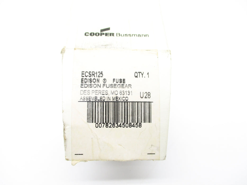 EDISON ECSR125 125A 600VAC NSMP