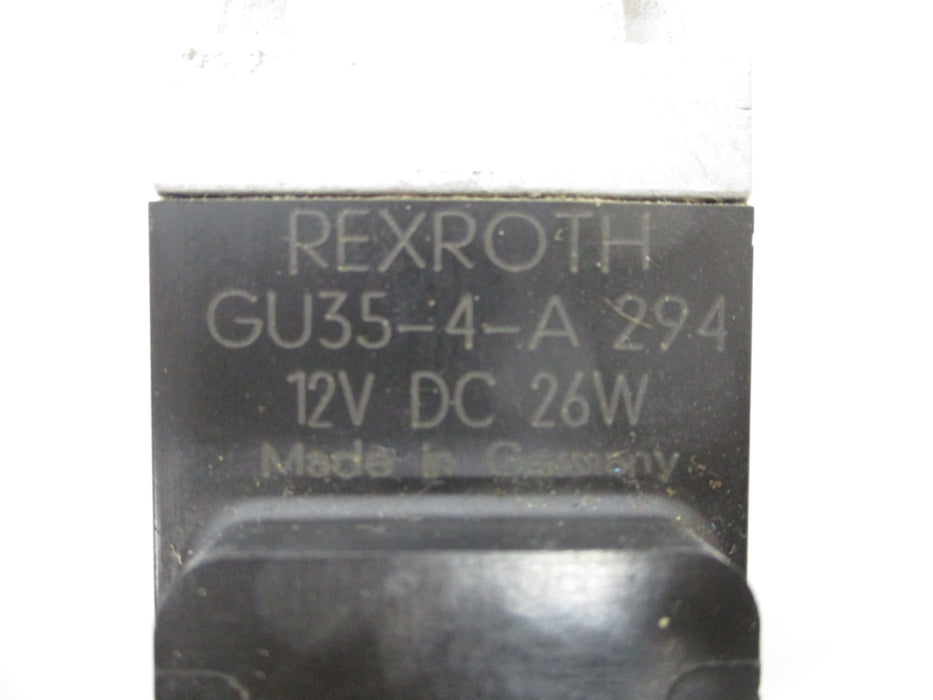 REXROTH GU35-4-A294 12VDC NSNP