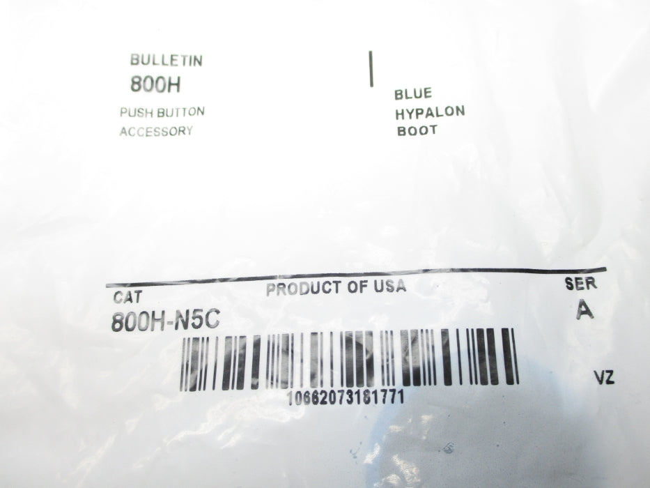 ALLEN BRADLEY 800H-N5C SER. A NSMP