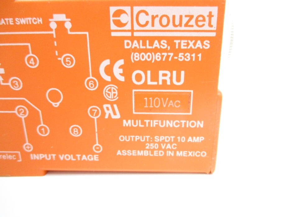 CROUZET OLRU 110VAC NSNP