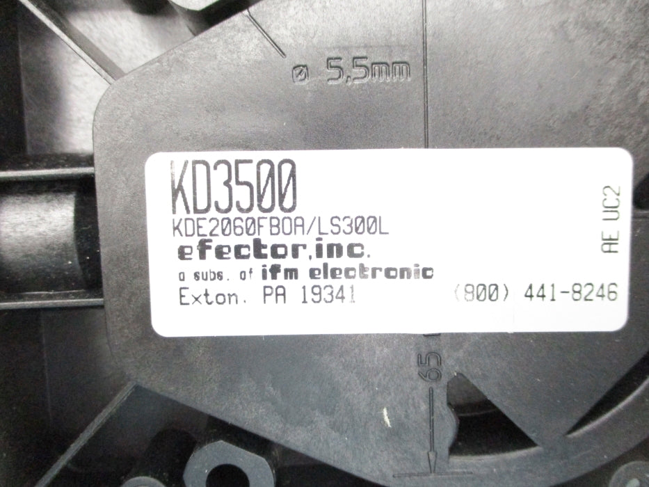 IFM EFECTOR KDE2060FBOA/LS300L KD3500 NSNP