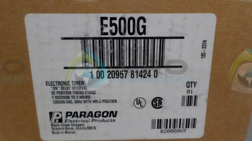 PARAGON E500G ELECTRONIC TIMER *NEW IN BOX*