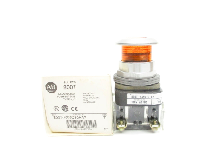 ALLEN BRADLEY 800T-FXNQ10AA7 SER. T (WH) NSMP