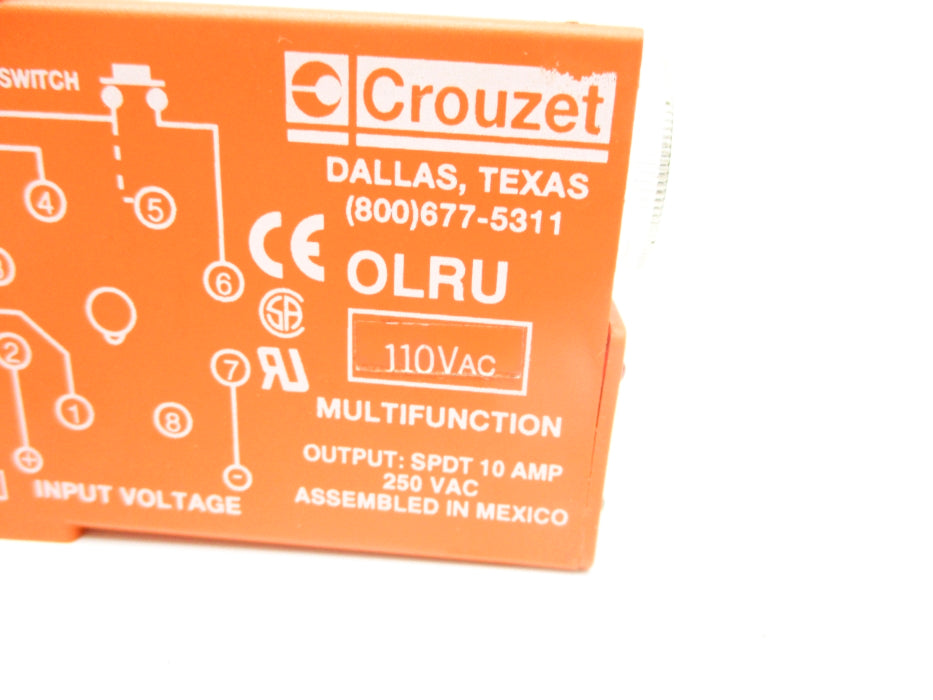CROUZET OLRU 110VAC 10A UNMP