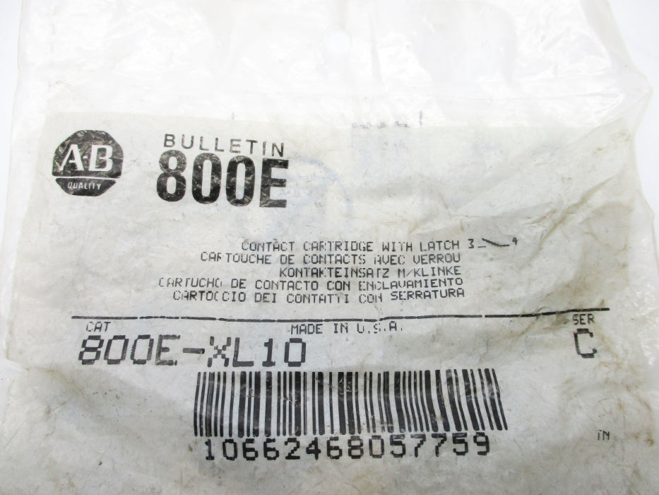 INDUSTRIAL SPARE PART 800E-XL10 SER. C NSMP
