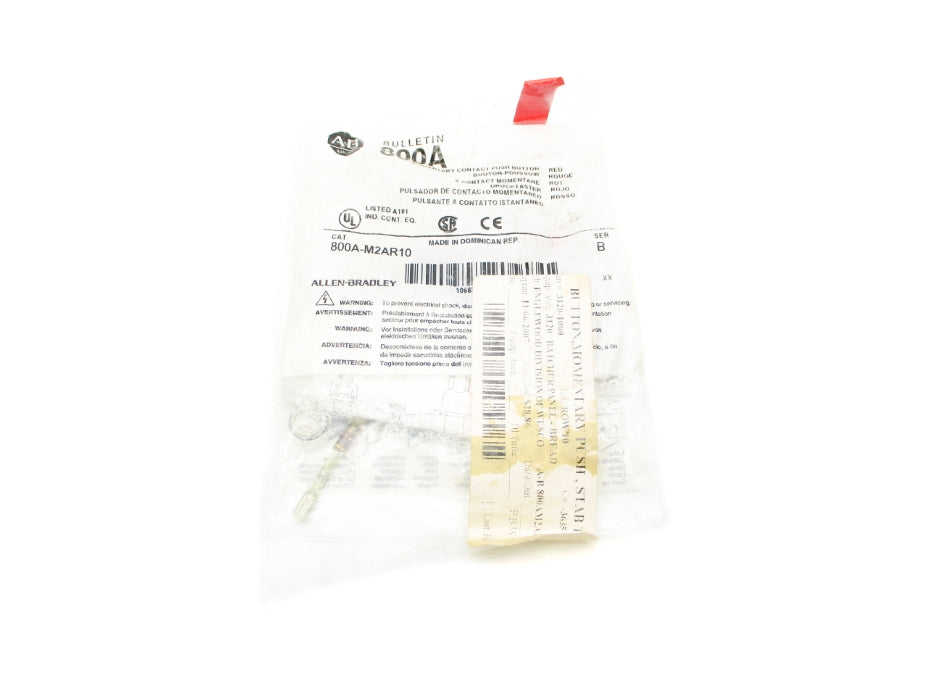 ALLEN BRADLEY 800A-M2AR10 SER. B NSMP