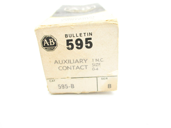 ALLEN BRADLEY 595-B SER. B 600VAC (BK/YL) NSMP