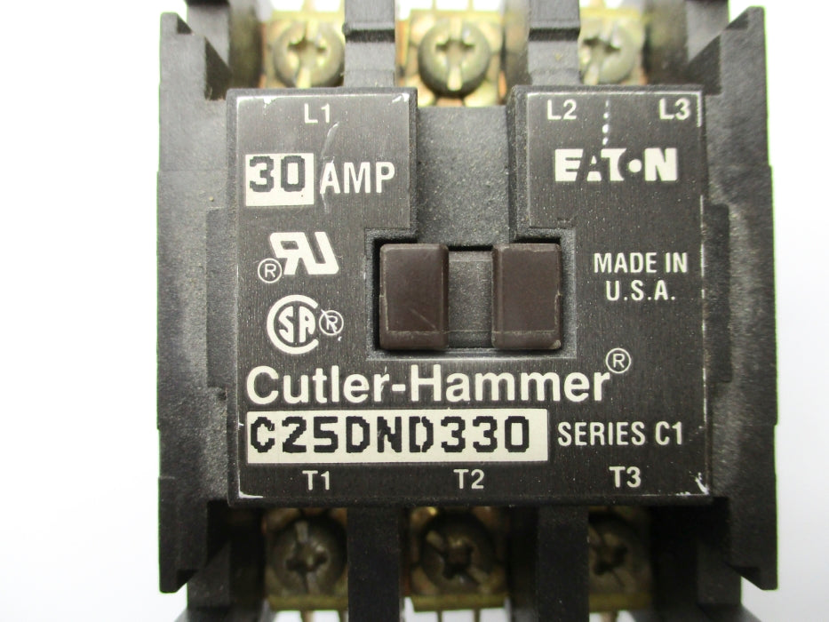 CUTLER HAMMER C25DND330 SER. C1 30A UNMP