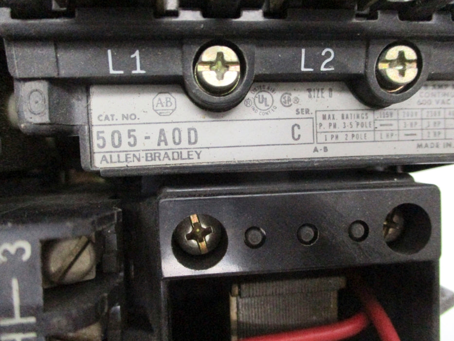 INDUSTRIAL SPARE PART 505-AOD SER. C (AS PICTURED2) UNMP