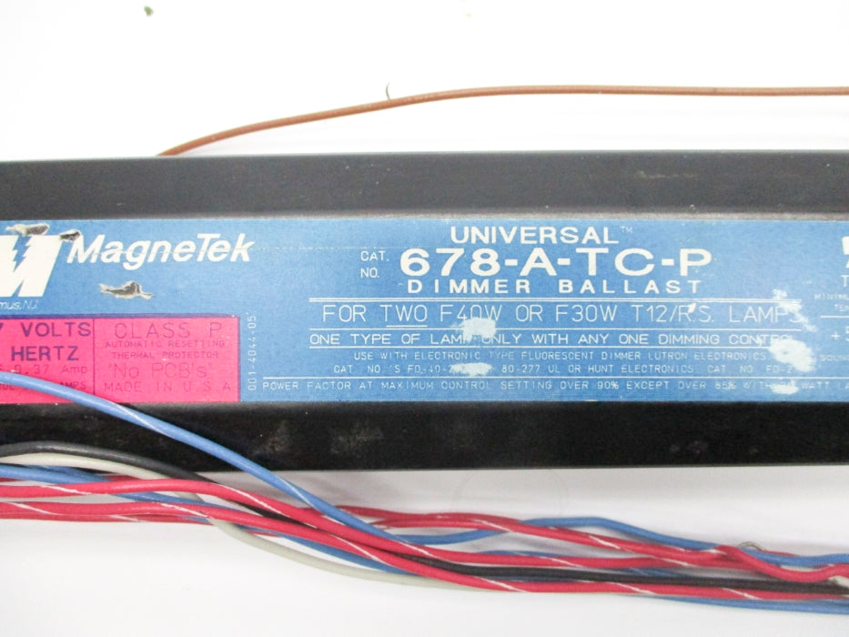 MAGNETEK 678-A-TC-P UNMP