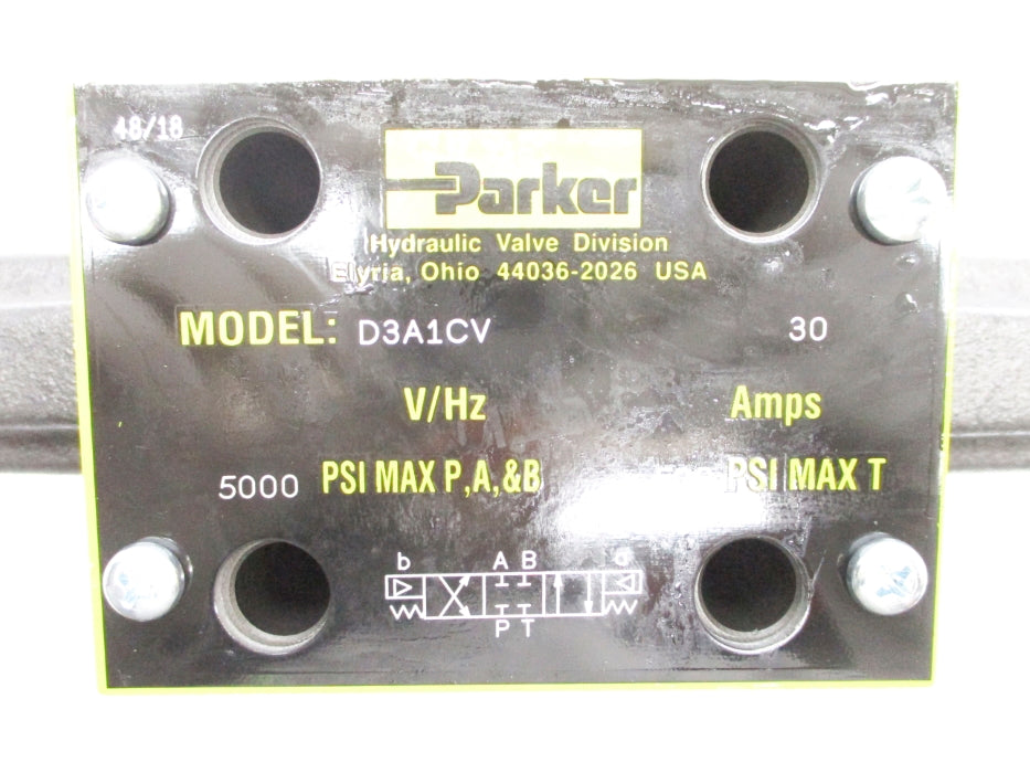 PARKER D3A1CV 5000PSI NSMP