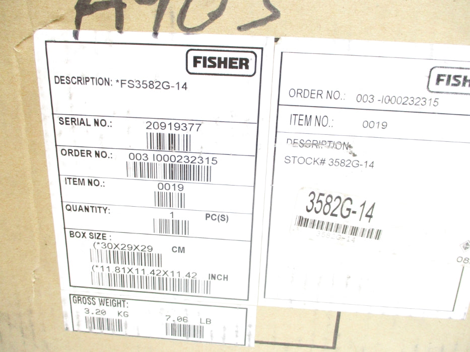 FISHER FS3582G-14 NSMP