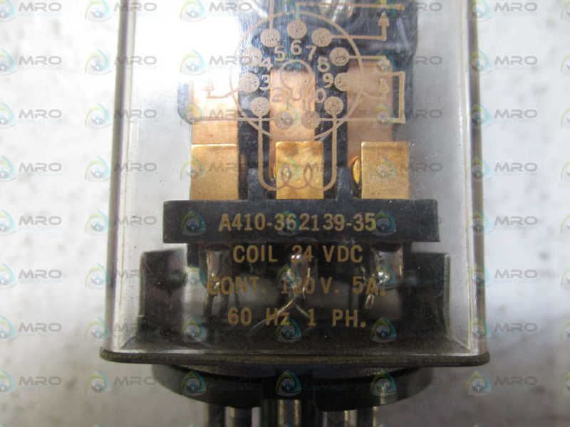 GUARDIAN ELECTRIC A410-362139-35 RELAY 24VDC *USED*
