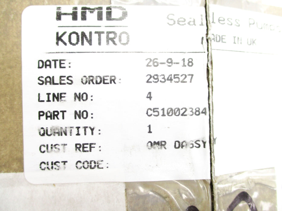 HMD KONTRO C51002384 NSMP
