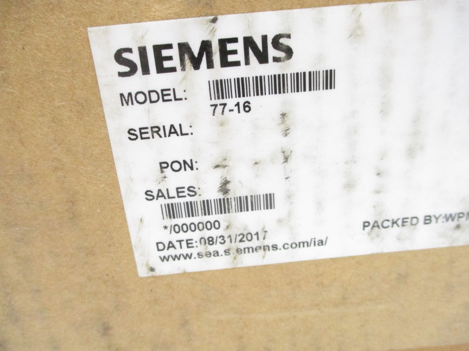 SIEMENS 77-16 NSFS