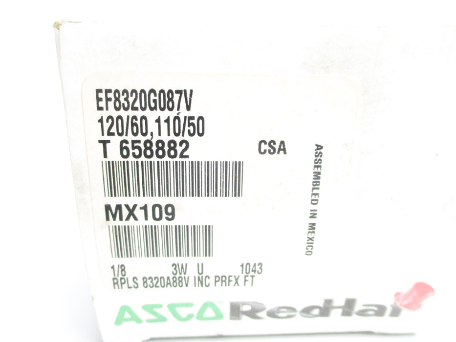 ASCO EF8320G087V 110/120V NSMP