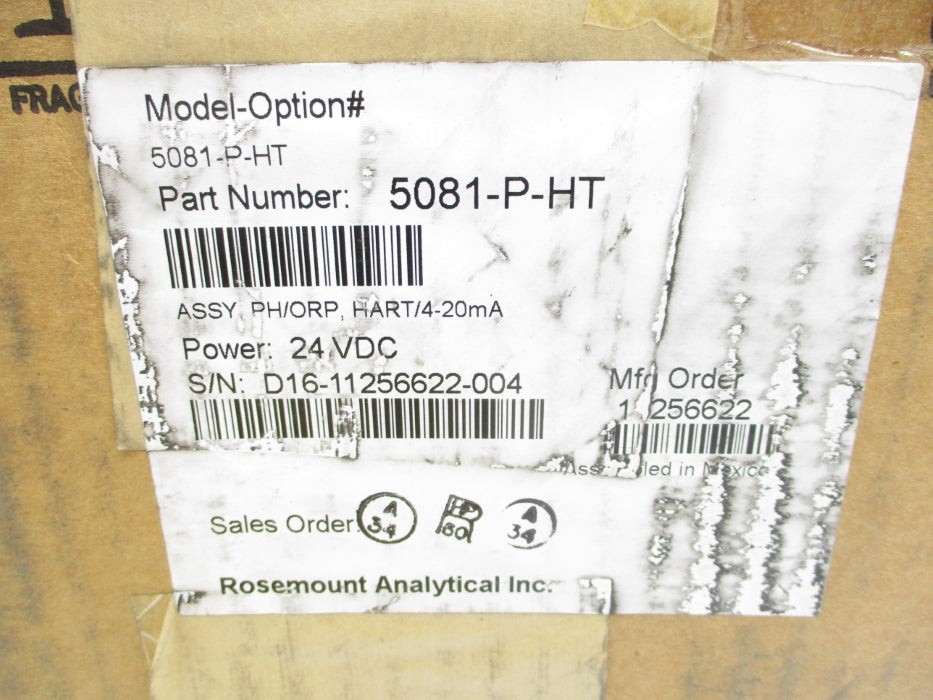 ROSEMOUNT 5081-P-HT NSFS