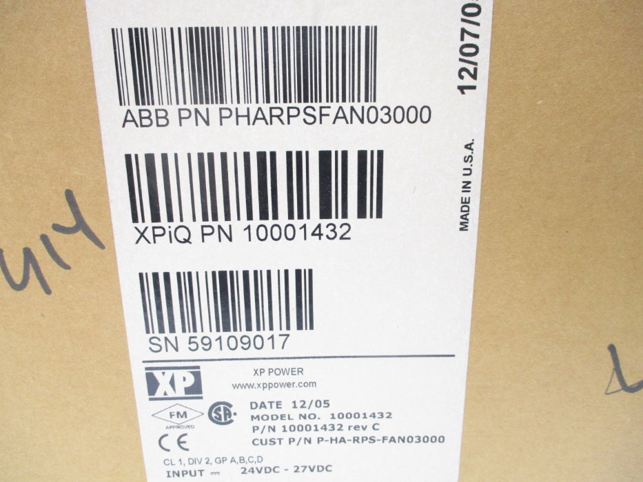 ABB PHARPSFAN03000 NSFS