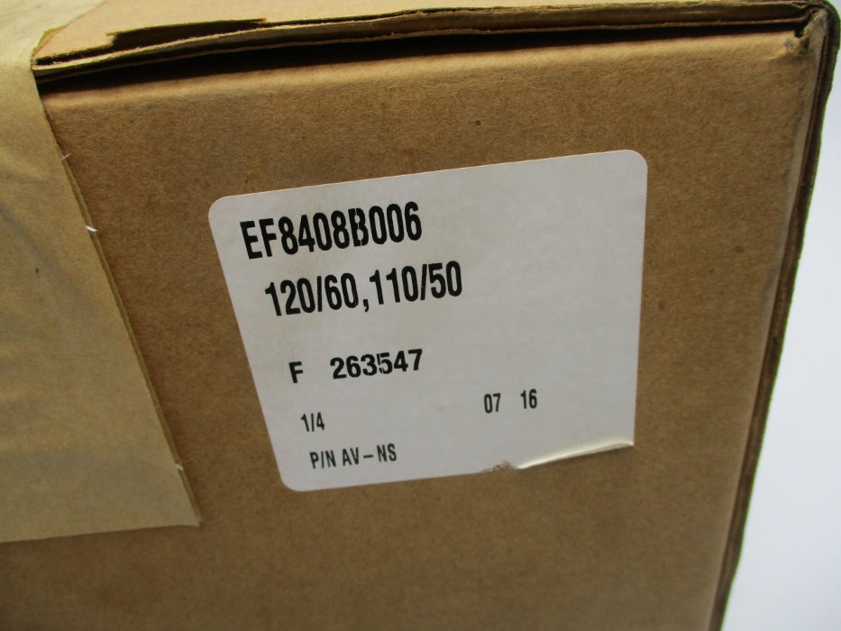 ASCO EF8408B006 110/120V NSFS