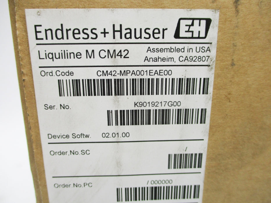 ENDRESS+HAUSER CM42-MPA001EAE00 NSFS