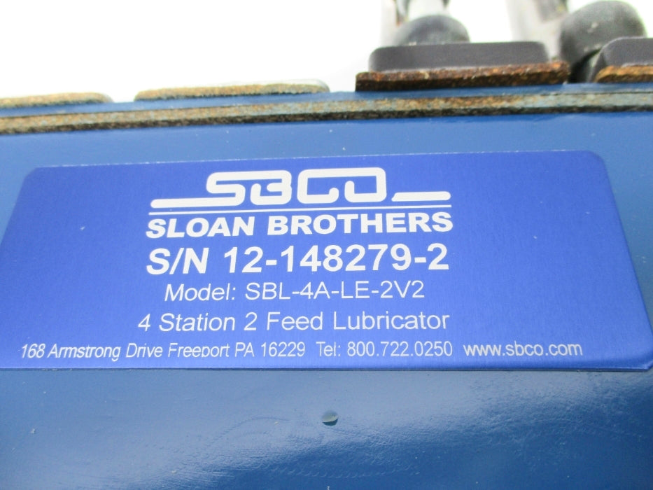 SLOAN BROTHERS SBL-4A-LE-2V2 NSNP