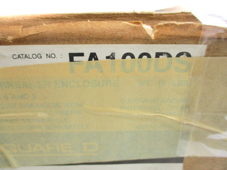 SQUARE D FA100DS SER. E2 NSMP
