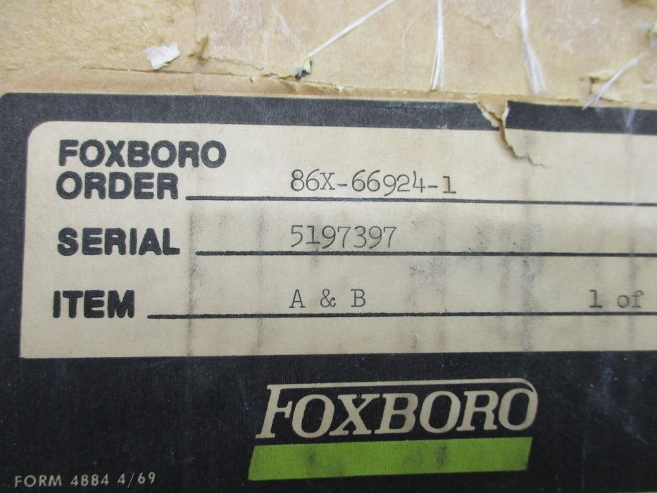 FOXBORO 86X-66924-1 35PSI NSMP