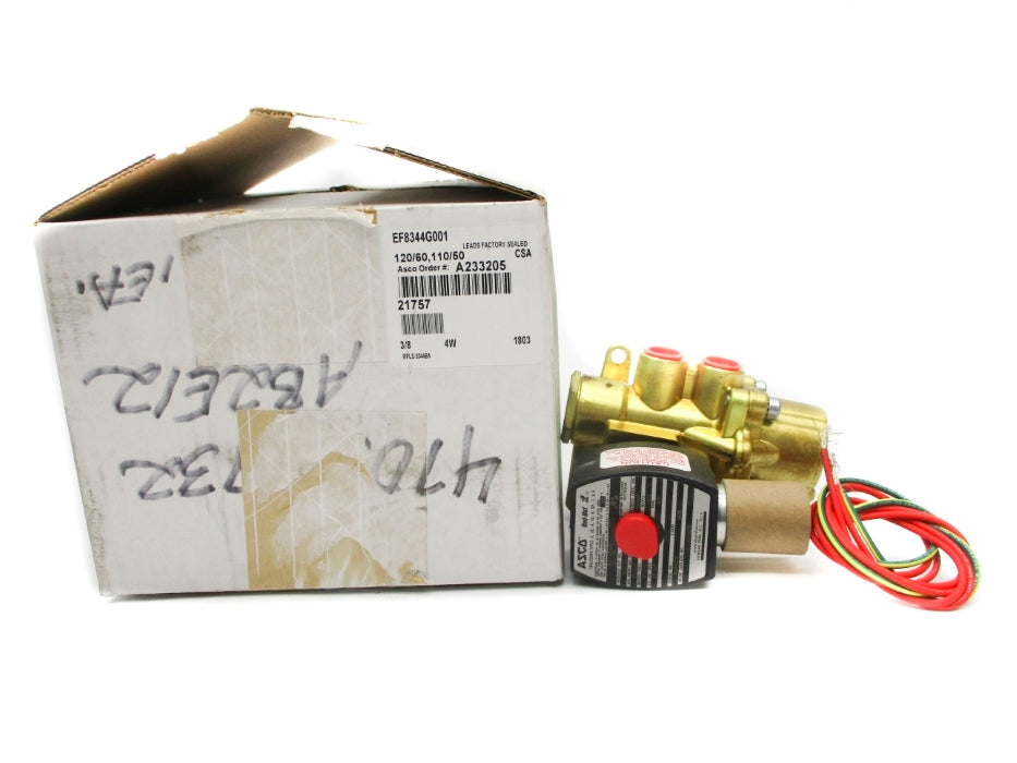 ASCO EF8344G001 110/120V 3/8" NSMP