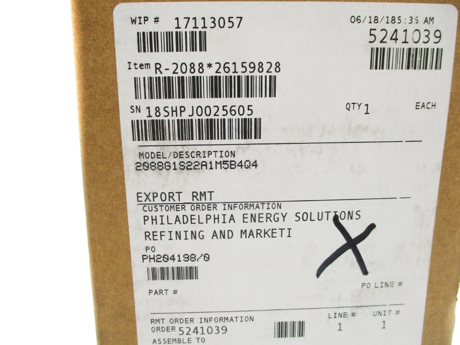 ROSEMOUNT 2088G1S22A1M5B4Q4 0-30PSI NSMP