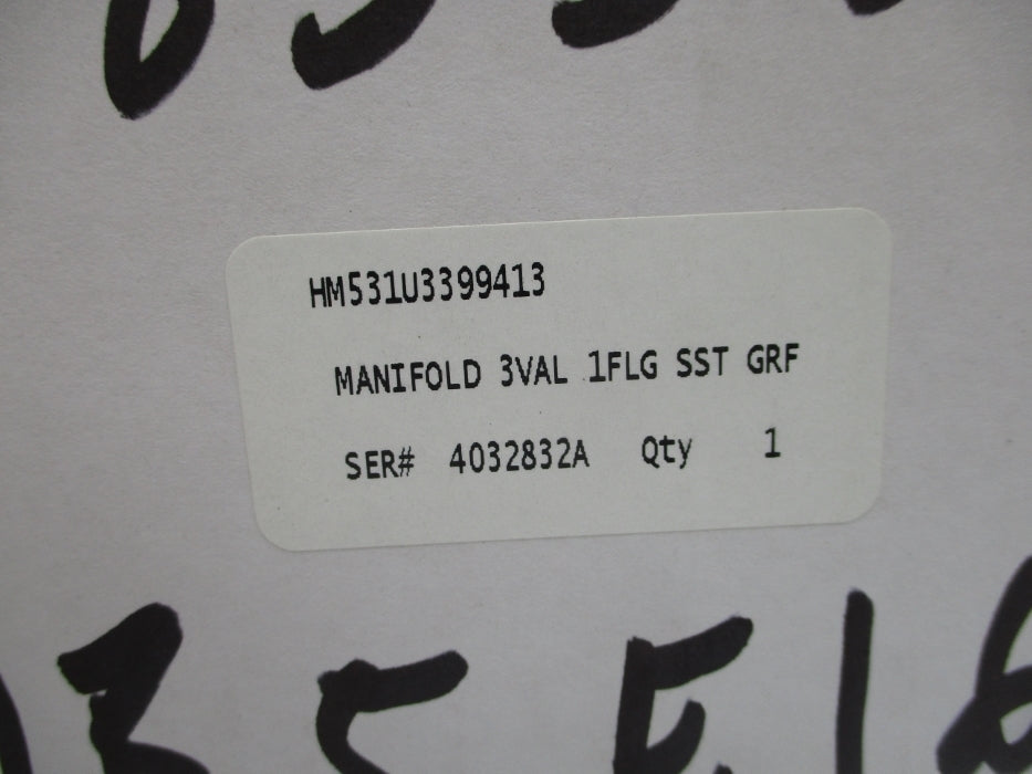 HEX VALVES HM531U3399413 4300/6980PSIG NSMP