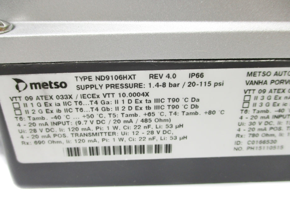 METSO ND9106HXT-CE07 NSMP