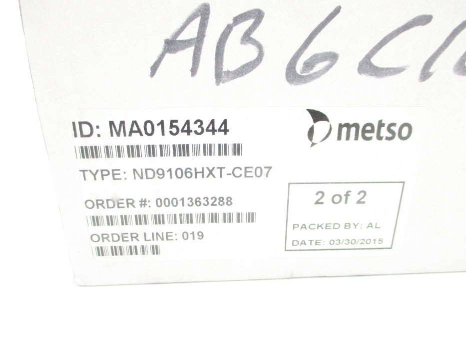 METSO ND9106HXT-CE07 NSMP
