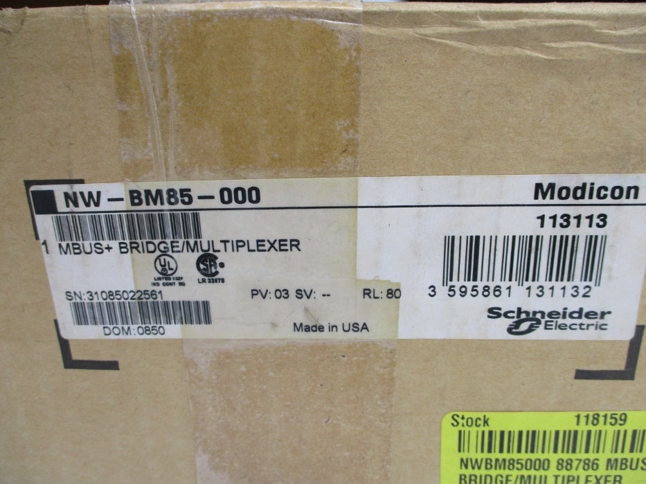 SCHNEIDER ELECTRIC NW-BM85-000 NSMP