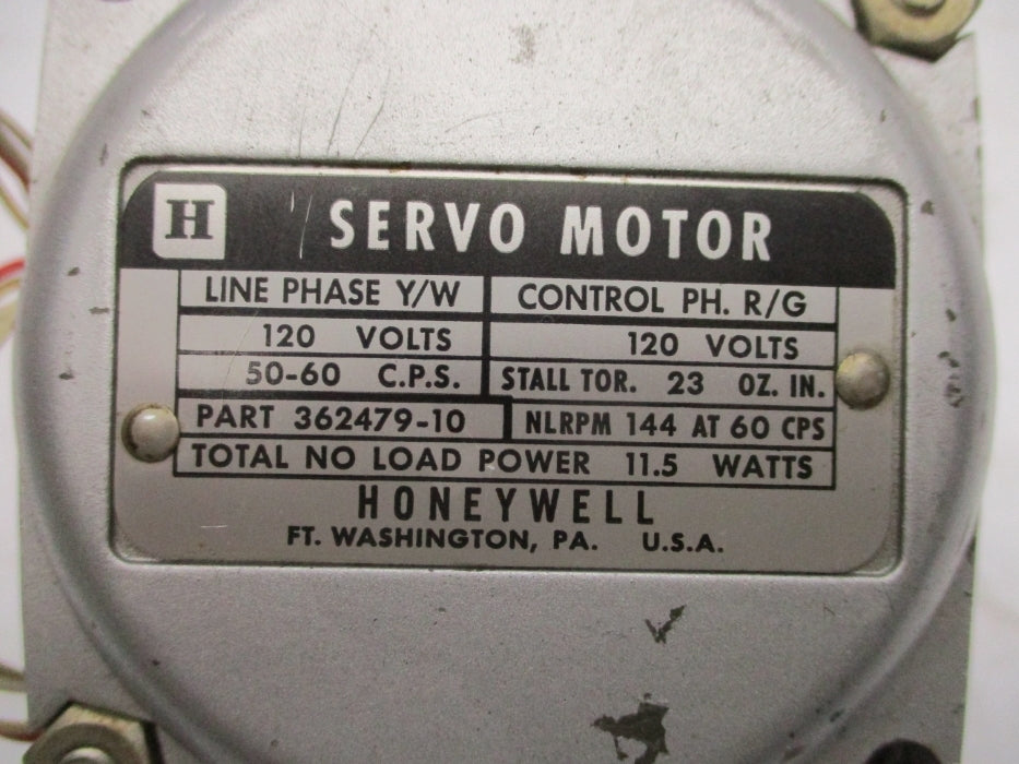 HONEYWELL 362479-1 120V UNMP