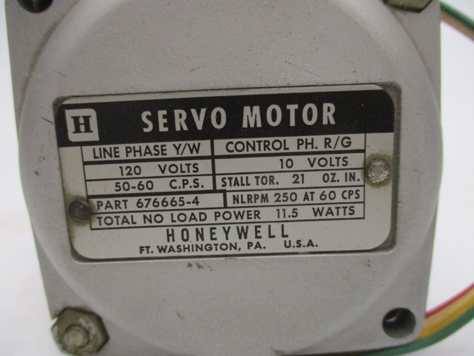 HONEYWELL 676665-4 120V UNMP