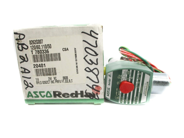 ASCO 8262G007 110/120V NSMP