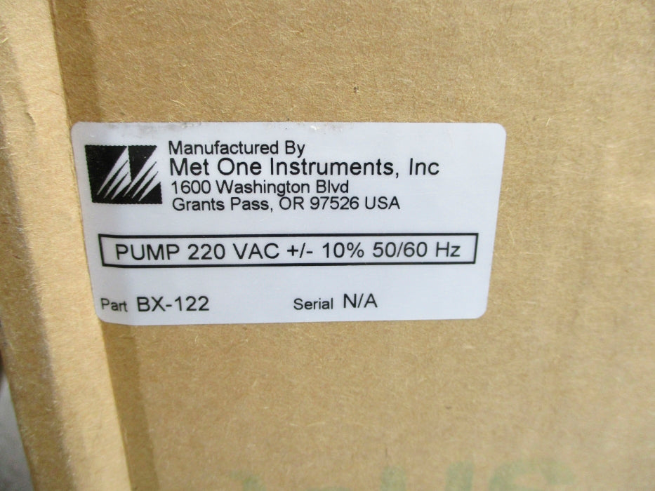 MET ONE INSTRUMENTS BX-122 NSMP